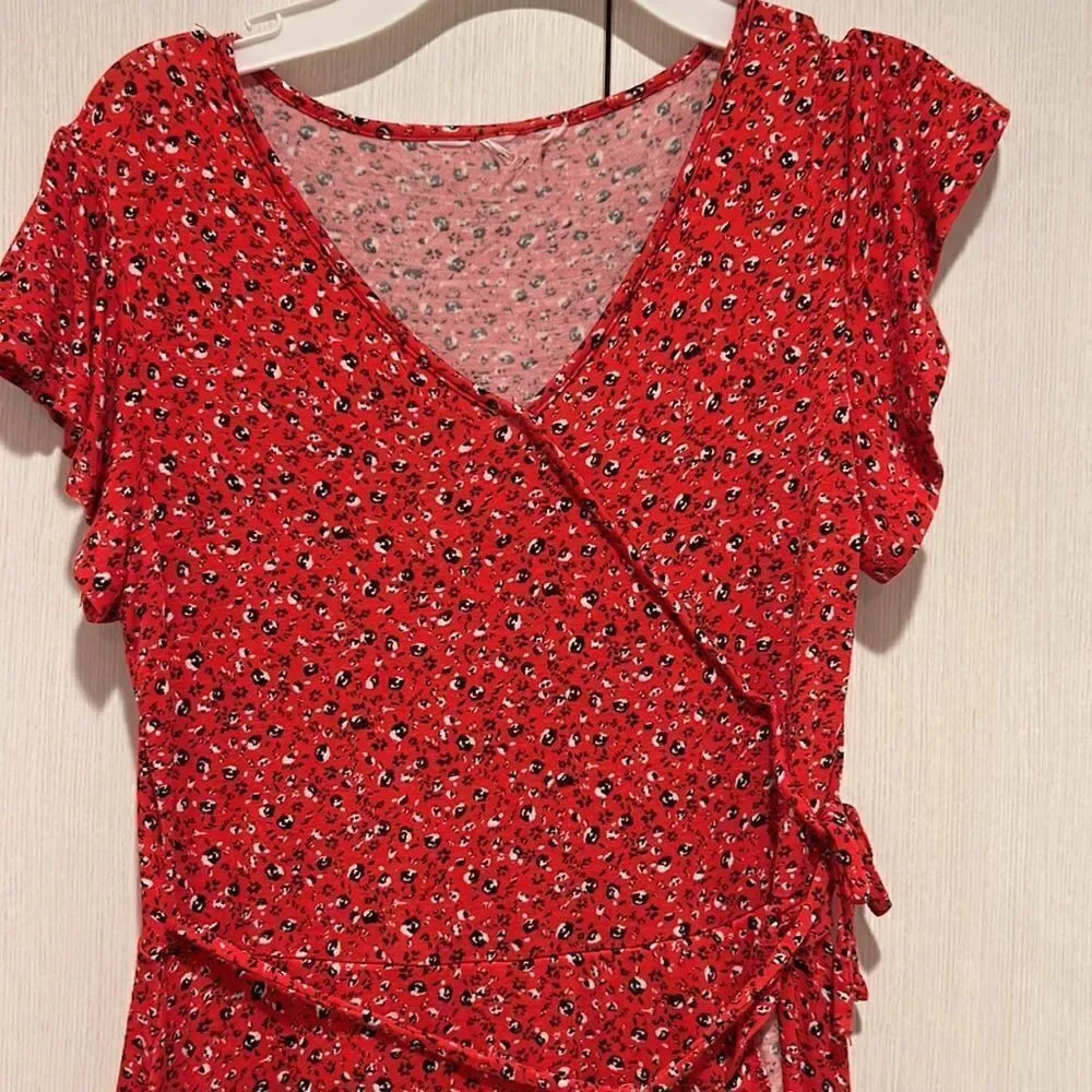Red dress